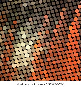 Abstract background with dots. Horizontal banner, texture, flyer, layout, postcard. Vector clip art