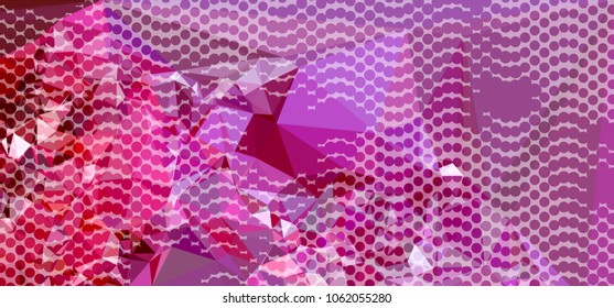 Abstract background with dots. Horizontal banner, texture, flyer, layout, postcard. Vector clip art