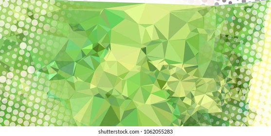 Abstract background with dots. Horizontal banner, texture, flyer, layout, postcard. Vector clip art