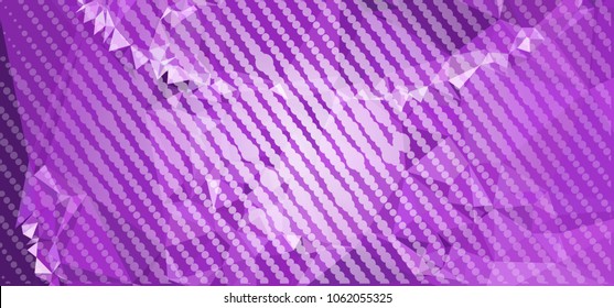 Abstract background with dots. Horizontal banner, texture, flyer, layout, postcard. Vector clip art