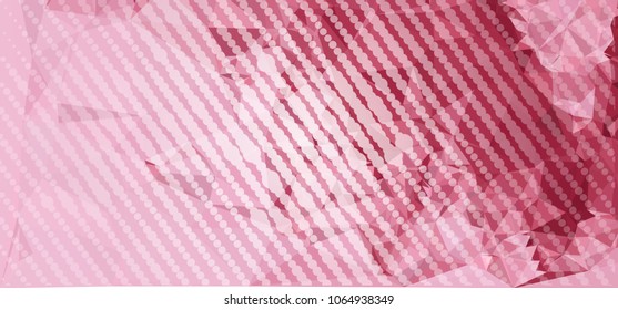 Abstract background with dots. Horizontal banner, texture, flyer, layout, postcard. Vector clip art