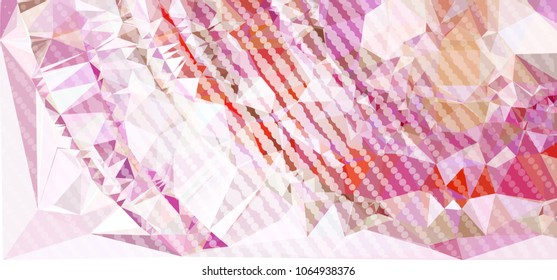 Abstract background with dots. Horizontal banner, texture, flyer, layout, postcard. Vector clip art