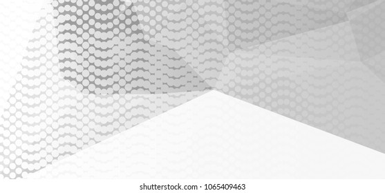 Abstract background with dots. Horizontal banner, texture, flyer, layout, postcard. Vector clip art