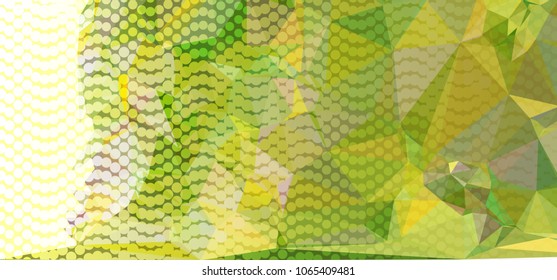 Abstract background with dots. Horizontal banner, texture, flyer, layout, postcard. Vector clip art