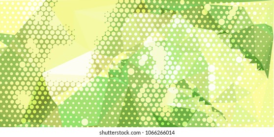 Abstract background with dots. Horizontal banner, texture, flyer, layout, postcard. Vector clip art