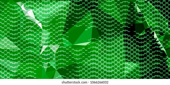 Abstract background with dots. Horizontal banner, texture, flyer, layout, postcard. Vector clip art