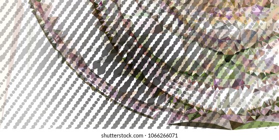 Abstract background with dots. Horizontal banner, texture, flyer, layout, postcard. Vector clip art