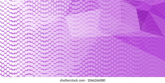 Abstract background with dots. Horizontal banner, texture, flyer, layout, postcard. Vector clip art