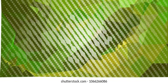 Abstract background with dots. Horizontal banner, texture, flyer, layout, postcard. Vector clip art
