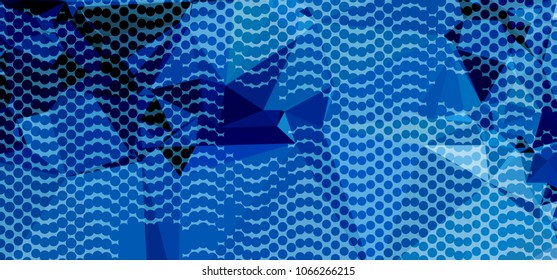 Abstract background with dots. Horizontal banner, texture, flyer, layout, postcard. Vector clip art