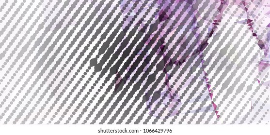 Abstract background with dots. Horizontal banner, texture, flyer, layout, postcard. Vector clip art