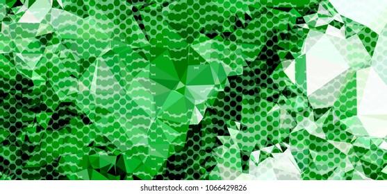 Abstract background with dots. Horizontal banner, texture, flyer, layout, postcard. Vector clip art