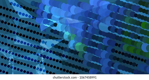 Abstract background with dots. Horizontal banner, texture, flyer, layout, postcard. Vector clip art