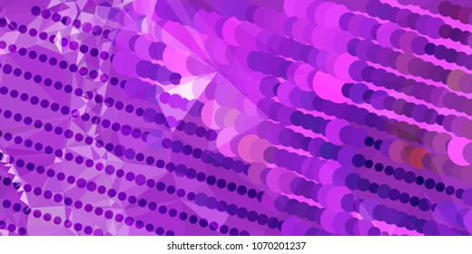 Abstract background with dots. Horizontal banner, texture, flyer, layout, postcard. Vector clip art