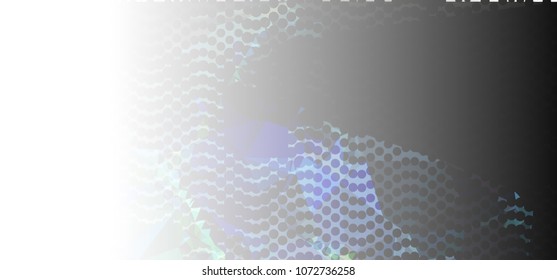 Abstract background with dots. Horizontal banner, texture, flyer, layout, postcard. Vector clip art