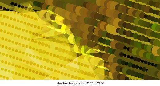 Abstract background with dots. Horizontal banner, texture, flyer, layout, postcard. Vector clip art