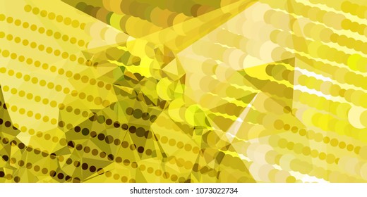 Abstract background with dots. Horizontal banner, texture, flyer, layout, postcard. Vector clip art