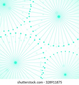 Abstract background with dots and lines. Vector Illustration. Eps10
