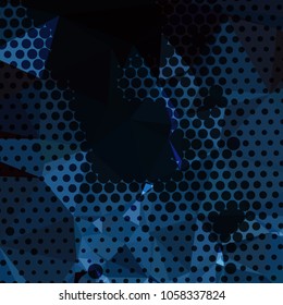 Abstract background with dots.  Vector clip art