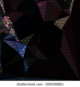 Abstract background with dots. Vector clip art