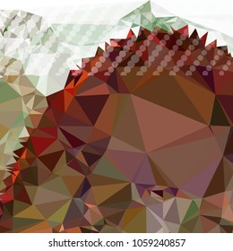 Abstract background with dots. Vector clip art
