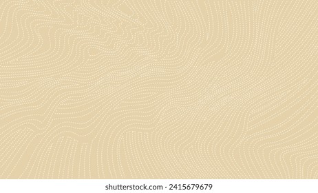 Fondo abstracto con líneas punteadas - ilustración vectorial dibujada a mano.