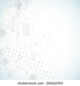 Abstract background. Dotted Vector theme.