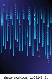Abstract background download vector design graphic illustration technology digital algorithm network concept communication telecoms computer fiber optic data internet online wireless neon blue