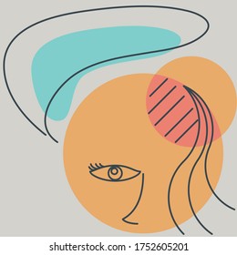 fondo abstracto, dibujado con varias formas y objetos de doodle diseño de ilustración vectorial