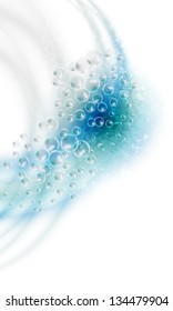  abstract background with drops