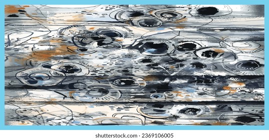 Abstract background dupatta and design