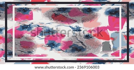 Abstract background dupatta and design