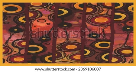 Abstract background dupatta and design