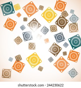 abstract background: dynamic