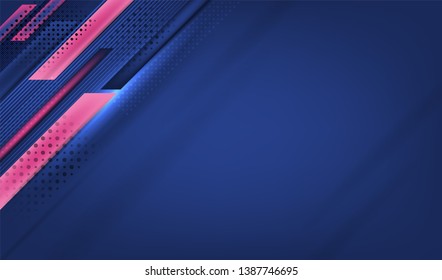 abstract background with dynamic color stripes and dots texture for web, advertising, media and presentation concepts, vector illustration
