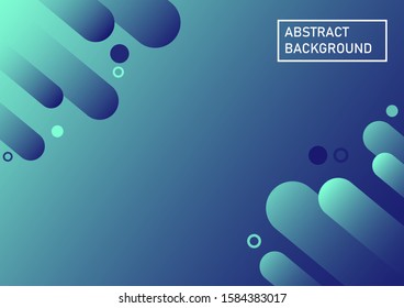 Abstract background. Dynamic colorful gradient wallpaper; phantom blue and aqua menthe. Future geometric patterns for brochure cover design, presentation template, poster, header, banner, website. 