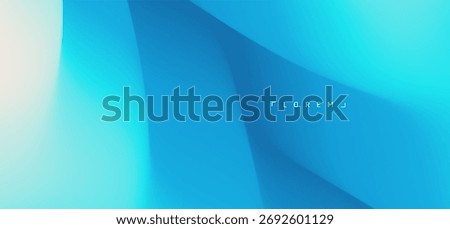 Abstract background. Dynamic effect. Color gradient. Smooth folds diverge in different directions. The effect of deepening the surface. Illustration for brochure, poster, cover, card, flyer or banner.