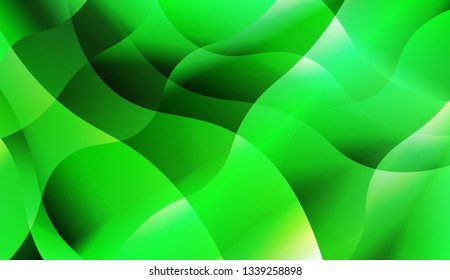 Abstract Background With Dynamic Effect. For Cover Page, Landing Page, Banner. Vector Illustration with Color Gradient.