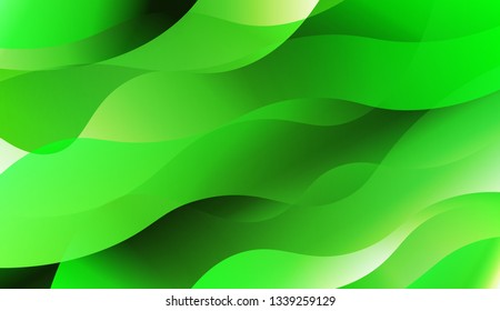 Abstract Background With Dynamic Effect. For Cover Page, Landing Page, Banner. Vector Illustration with Color Gradient.