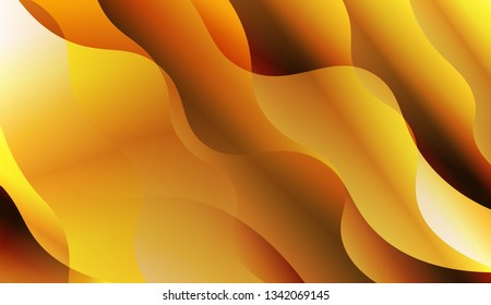 Abstract Background With Dynamic Effect. For Cover Page, Landing Page, Banner. Vector Illustration with Color Gradient.
