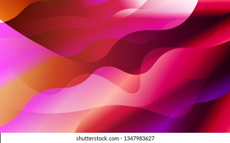 Abstract Background With Dynamic Effect. For Cover Page, Landing Page, Banner. Vector Illustration with Color Gradient.