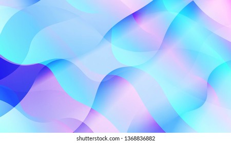 Abstract Background With Dynamic Effect. For Creative Templates, Cards, Color Covers Set. Vector Illustration with Color Gradient