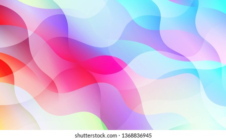 Abstract Background With Dynamic Effect. For Creative Templates, Cards, Color Covers Set. Vector Illustration with Color Gradient