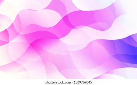 Abstract Background With Dynamic Effect. For Creative Templates, Cards, Color Covers Set. Vector Illustration with Color Gradient