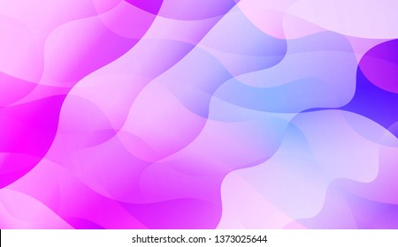 Abstract Background With Dynamic Effect. For Creative Templates, Cards, Color Covers Set. Vector Illustration with Color Gradient