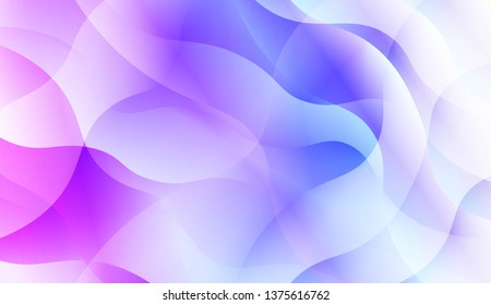 Abstract Background With Dynamic Effect. For Creative Templates, Cards, Color Covers Set. Vector Illustration with Color Gradient