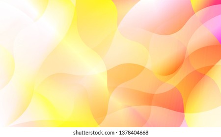 Abstract Background With Dynamic Effect. For Creative Templates, Cards, Color Covers Set. Vector Illustration with Color Gradient