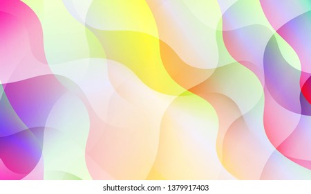 Abstract Background With Dynamic Effect. For Creative Templates, Cards, Color Covers Set. Vector Illustration with Color Gradient