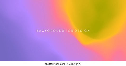 Abstract background with dynamic effect. Creative design poster with vibrant gradients. Vector Illustration for advertising, marketing, presentation. Mobile screen.