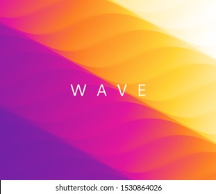 Abstract background with dynamic effect. Creative design poster with vibrant gradients. Vector Illustration for advertising, marketing, presentation. Mobile screen.